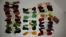 Lot Of 25+ Appleton Bros. Needlepoint & Tapestry 100% Wool Skeins New & Used