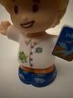 New! Fisher Price Little People Eddie Blonde School Boy Student Dinosaur Book — photo 3