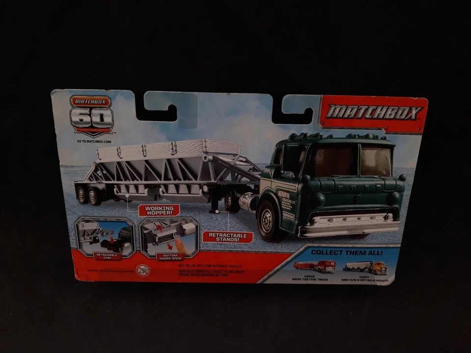 matchbox convoy ford c-8000  & hopper trailer   2013 HTF - Image 3 of 3