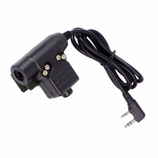 Replacement U94 PTT Adapter For REAL STEAL RS Headsets For KENWOOD Plug Parts