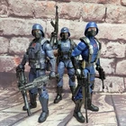 Gi Joe Classified Cobra Trooper Lot Cobra Island Trooper Officer & Retro Card