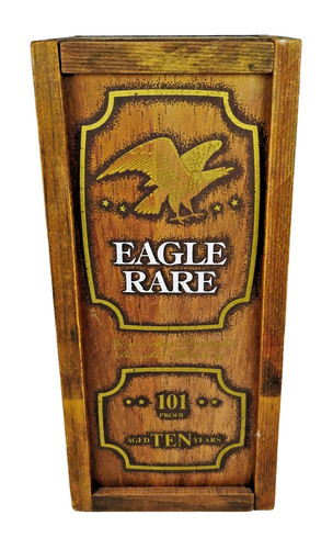 Vintage Eagle Rare Kentucky Bourbon Whiskey 101 Proof Display Box Aged 10 years