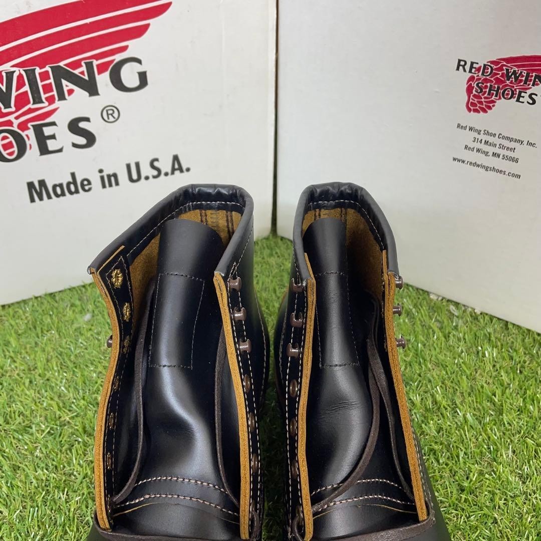Red Wing Flatbox Beckman 9060 in Klondike Leather Size 6D US 38 EU Excellent image 5