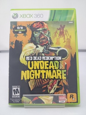 Red Dead Redemption: Undead Nightmare Xbox 360 (2010) Complete with Map