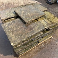 Reclaimed Cathedral Grade Yorkstone Paving - Per SQM