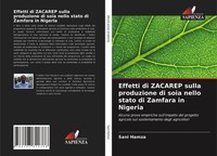 Sani Hamza | Effetti Di Zacarep Sulla Produzione Di Soia Nello Stato Di...