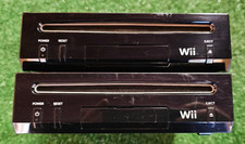 Nintendo Wii Consoles Only Black RVL-101 (USA) Tested Working (2 CONSOLES)