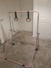 Gymnastics Bars Expandable Horizontal Training Bar For Children Kids Home Gym UK