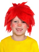 Pumuckl PerüCke - Karneval FaschingskostüM Kinder - Lizenzierte Original Pumuckl