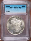 1921 MORGAN SILVER DOLLAR ICG MS65 PL PROOFLIKE 002801