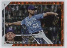 2023 Topps Series 1 Orange Foil 179/299 Josh Staumont #194 fv8