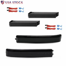 4X Dynamic LED Side Mirror Turn Signal Lights Reflector For 2009-2014 Ford F-150