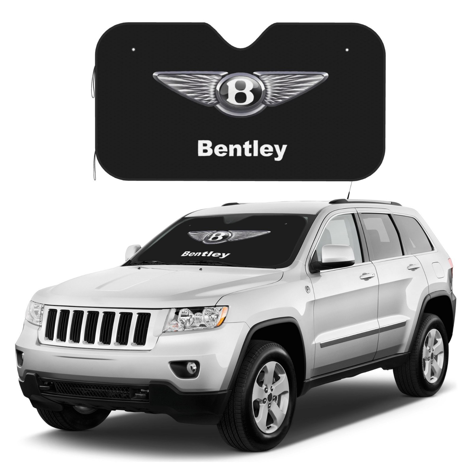 Bentley S Front Windshield sunshade Black