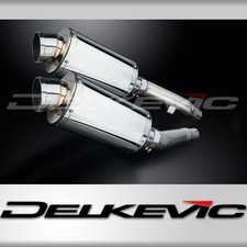 YAMAHA XJ900S DIVERSION 94-03 225mm OVAL STAINLESS SILENCER EXHAUST KIT