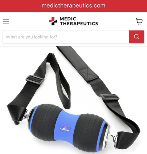 Double Barrel Total Body Massager w/ Strap & Carrying Case by Medic Therapeutics - Picture 2 of 7
