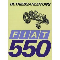 Fiat 550 Viertakt Dieselmotor 4-Zylinder Bedienungsanleitung Gebrauchsanleitung