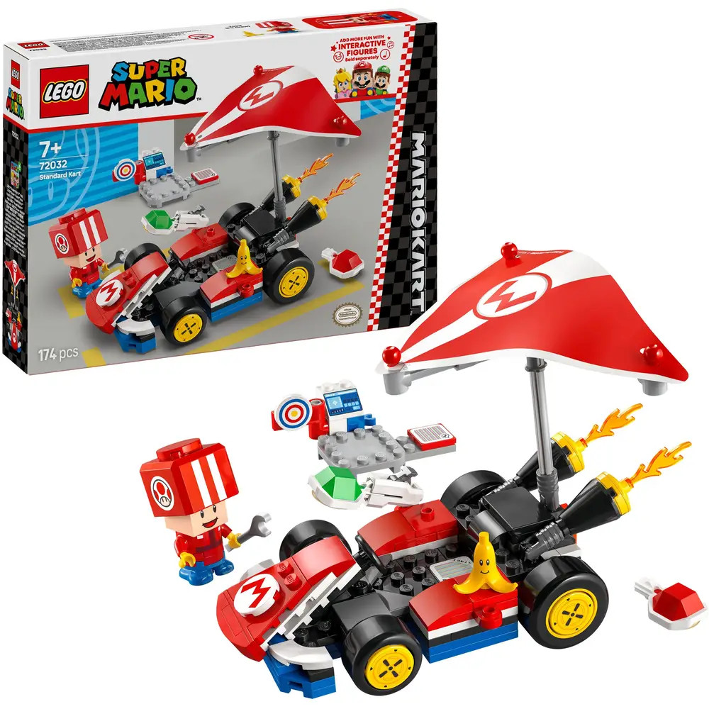 ⏩❗LEGO® Super Mario 72032 Mario Kart™ – Standard–Kart NEU & OVP❗⏪ - Image 6