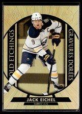 2020-21 Upper Deck Tim Hortons Gold Etchings Jack Eichel Buffalo Sabres #G-12
