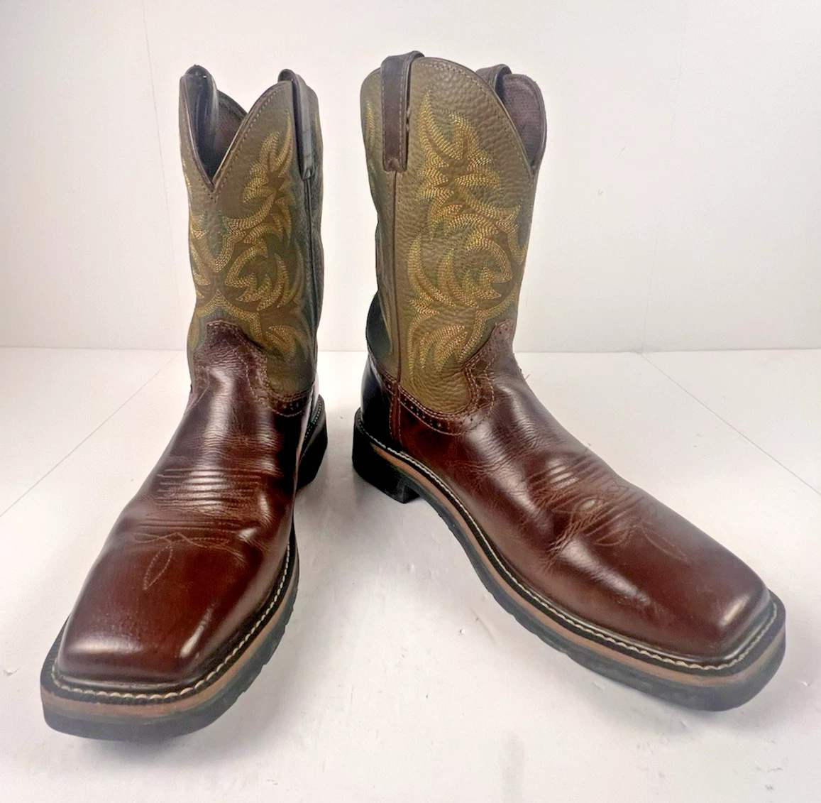 Justin Boots Steel Toe Western Boots for Men | eBay display picture 1