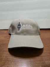 New Khaki ARRL Amateur Radio Adjustable Hat