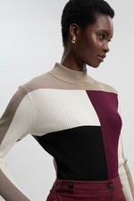 Karen Millen Jumper Womens Relaxed Luxe Jumpers & Cardigans
