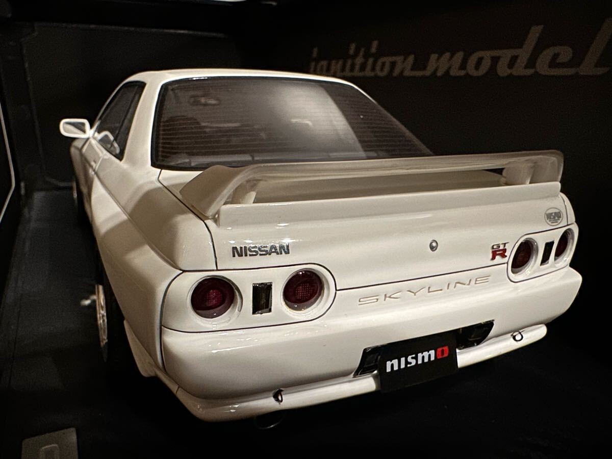 Ignition Model 1/18 Nissan Skyline GT-R Nismo BNR32 White