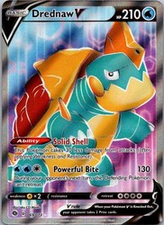Drednaw V 69/73 Full Art Ultra Rare Champion's Path