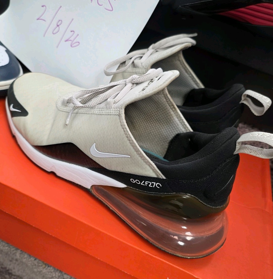 270&rdquo; Air Max 270 Light Bone/hot Punch Size 12
