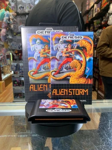 Alien Storm (Sega Genesis, Vintage Video Games) COMPLETE
