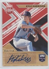 2019 Elite Extra Edition 18U National Team Signatures Red Kyle Harrison Auto a3i