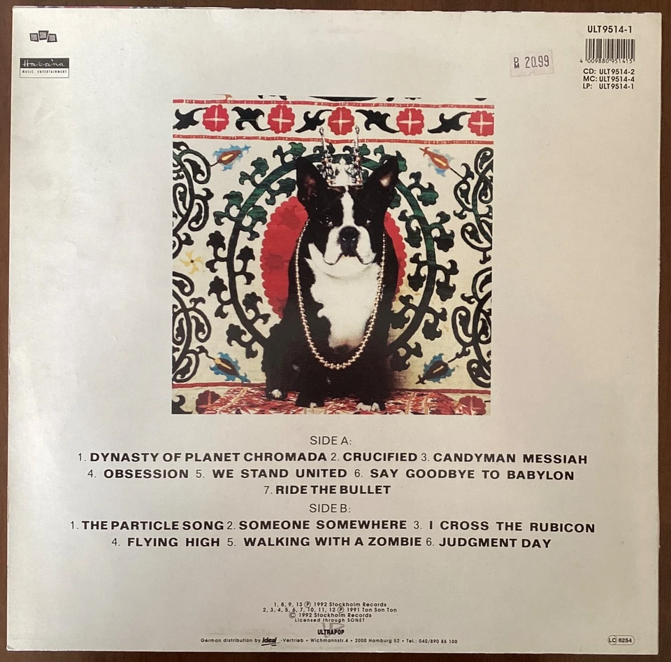 Army Of Lovers – Massive Luxury Overdose, Ultrapop – ULT 9514-1, D´92, Electron. - Bild 2 von 3