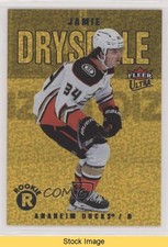2021-22 Fleer Ultra Rookies Gold Speckled Rainbow Foil Jamie Drysdale READ 0sd7