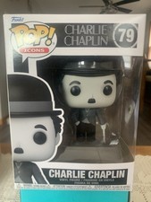 Funko Pop! Icons Charlie Chaplin - Charlie Chaplin #79 MIB Vaulted