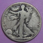 1919-D Liberty Walking Silver Half Dollar - 50C - No Reserve!