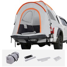 Truck Bed Tent, 6.4'-6.7' Pickup Truck Tent with Rain Layer and Carry Bag, Water