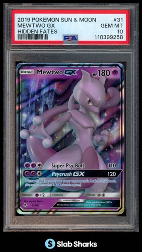 Pokemon TCG Mew Card – Rare 32/68 Hidden Fates (2019) – Moderately Played Condition