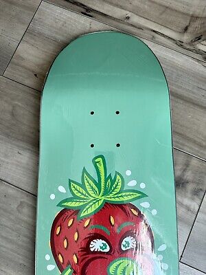 StrangeLove x Familia x Todd Braturd Strawberry Cough 9.125 Skateboard Deck  - SS22 - US