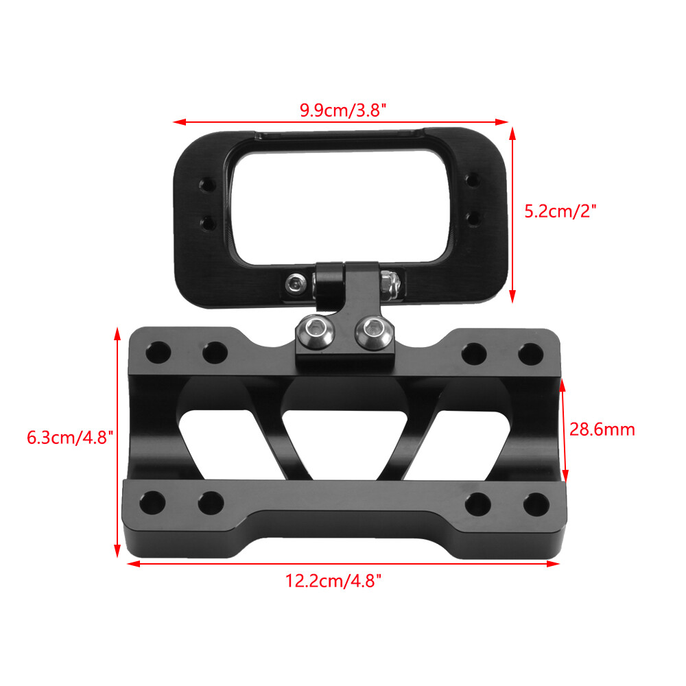 Club Style 1-1/8" Handlebar Riser & Gauge Mount for Harley M8 Softail 2018-2024