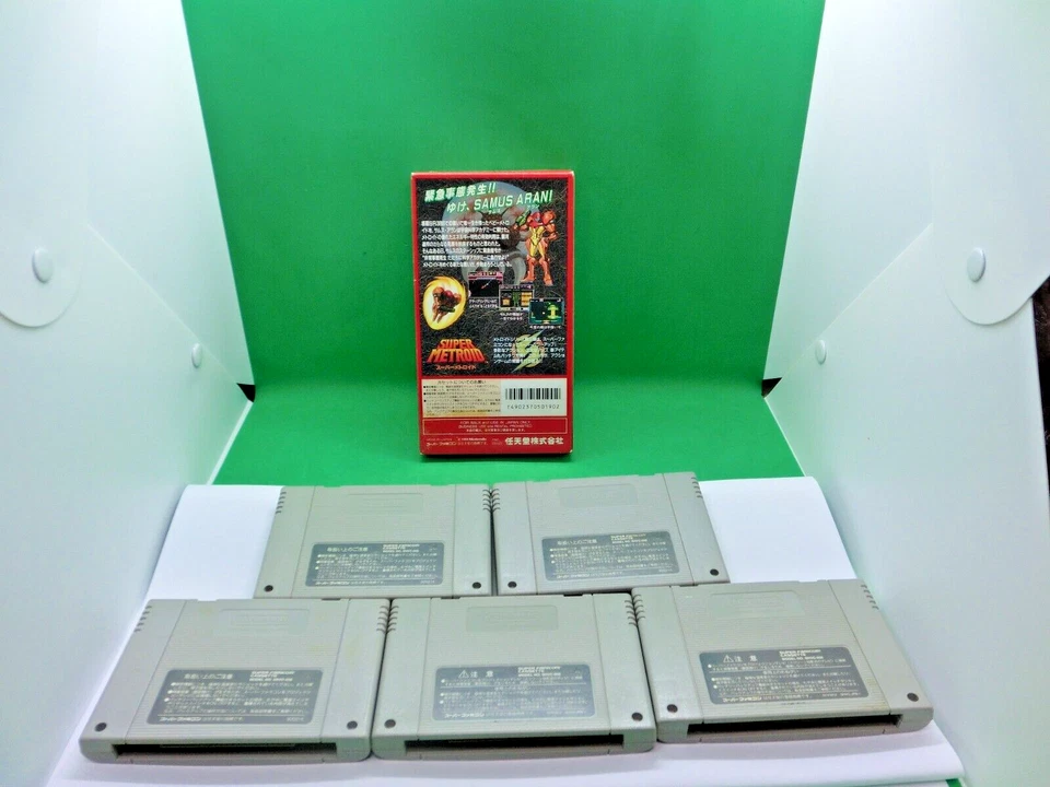 Super Metroid/Chrono/STREETFIGHTER/DragonbalL/ SNES nintendo super famicom◎ 0904 - Image 2 of 4