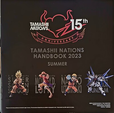 SD Comic Con: Tamashii Nations Handbook 2023 Summer Catalog Collectible Figures