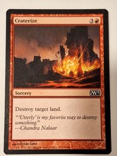 Craterize - Magic 2013 Core Set M13 - Magic the Gathering MTG Nice!