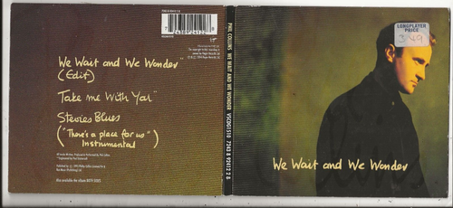 PHIL COLLINS GENESIS WE WAIT AND WE WONDER 3-TRACK UK CD SINGLE IN DIGIPAK - Picture 2 of 2