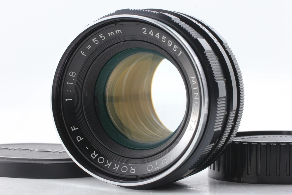 Auto Rokkor 55mm f1.8 OH 済 Sony-E アダプター付 Minolta Rokkor PF 55mm Focal f/1.8 Camera Lenses for sale | eBay