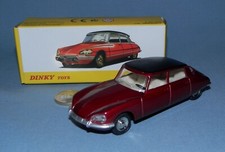 Dinky Atlas 1/43 réf 530 : Citroën DS 23 Berline (Bordeaux/Noir)