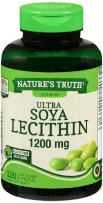 Nature's Truth Ultra Soya Lecithin 1200mg Soft Gels 120 ct