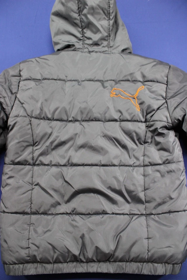 Chaqueta de nieve Puma juvenil cremallera completa niños talla pequeña rasgado en manga Foto 3 de 4
