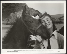 TATUM O'NEAL in International Velvet '78 SMILE HORSE CHILDSTAR