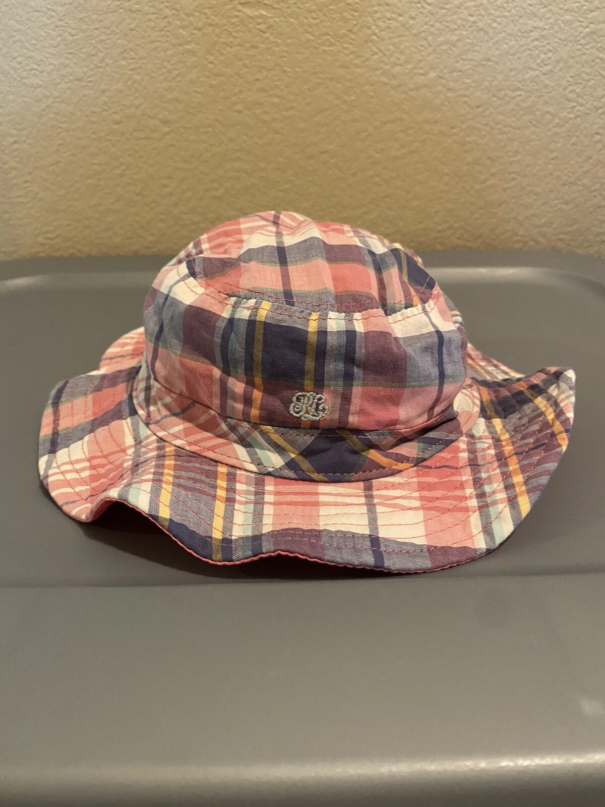 NWT Ralph Lauren Baby Girls Pink Plaid Reversible SUN Hat Sz. Layette
Opens in a new window or tab