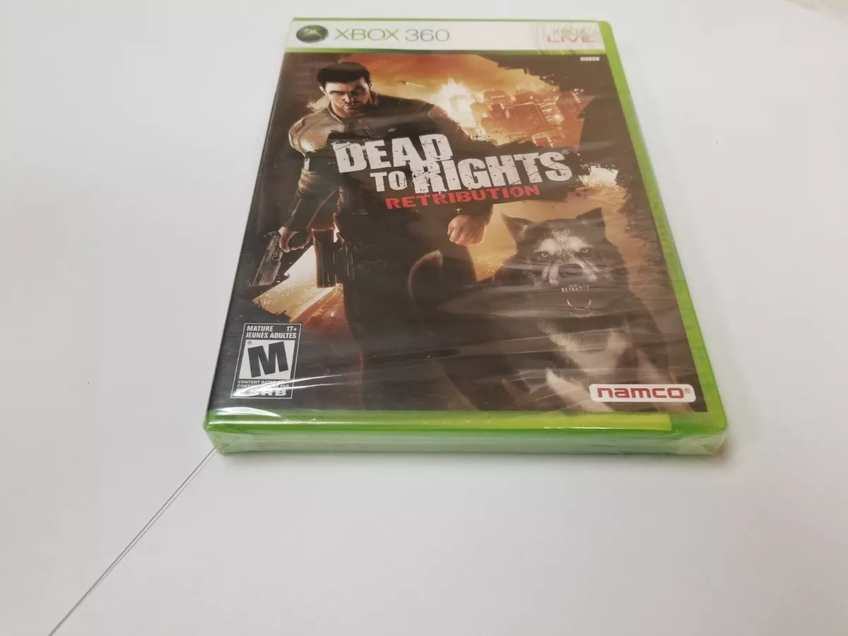 XBOX 360 Dead to Rights Retribution Video Game NEW & SEALED Made