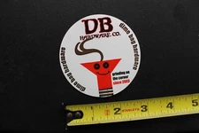 DB Dime Bag Hardware Cannabis Smoke Weed Head Z63C Vintage Skateboarding STICKER